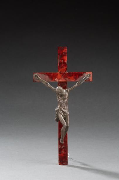 D'après Jean BOULOGNE dit GIAMBOLOGNA (1529-1606) Crucifix dit "Cristo morto" en...