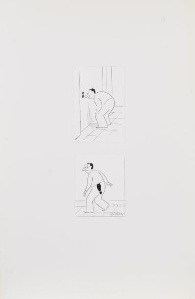 null Henri MOREZ (1922-2017)

Le voyeur

Encre noire, vignette n°2 signé en bas à...