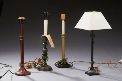 null Lot de quatre lampes 

Provenance : Hôtel Le Bristol - Oetker Collection

