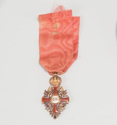 null EMPIRE D'AUTRICHE - ORDRE DE FRANCOIS JOSEPH, institué en 1849. 

Croix de chevalier....