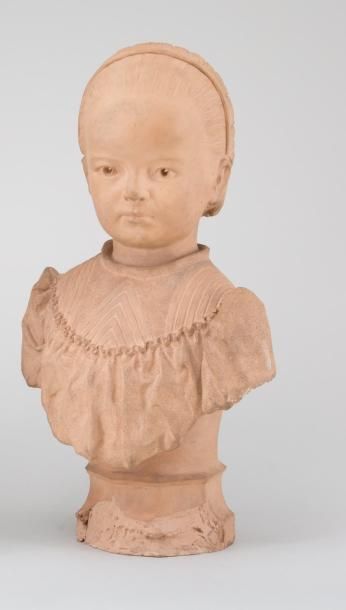 null Ecole FRANCAISE du XIXe siècle

Portrait en buste d'une demoiselle

Terre cuite...