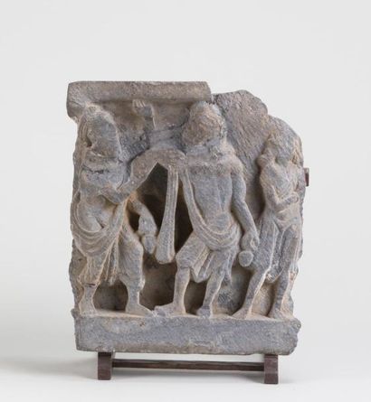 null Art gréco-bouddhique du Ghandara, VI-IVe siècle avant JC

Elément en schiste/basalte...