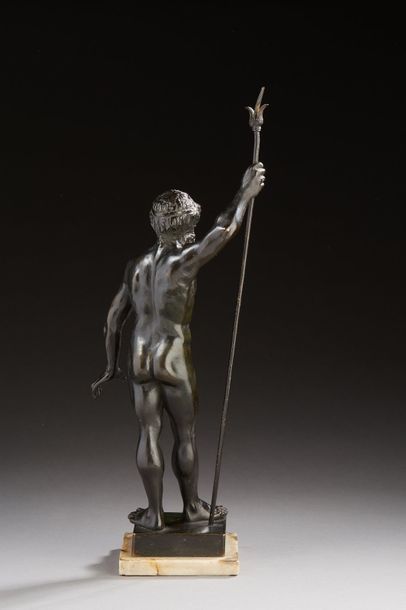 null Italie Ecole Vénitienne, fin du XVIe siècle

Neptune

Statuette en bronze à...