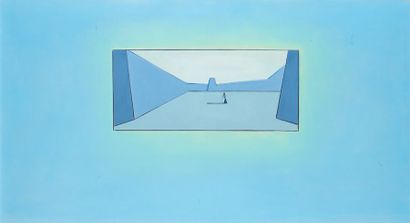 null Henri MOREZ (1922-2017)

Silhouettes, rectangle

Huile sur toile signée en bas...