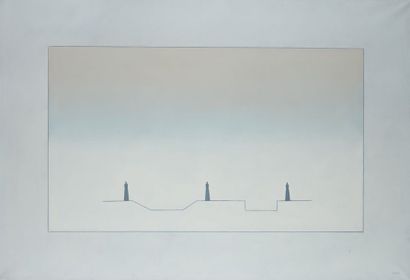 null Henri MOREZ (1922-2017)

Trois silhouettes 

Huile sur toile signée en bas à...