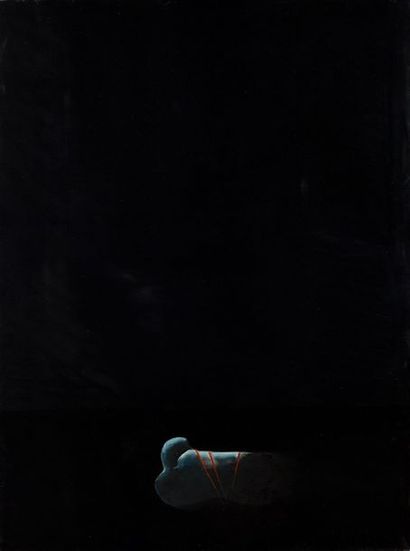 null Henri MOREZ (1922-2017)

Silhouette ligotée

Huile sur toile cachet d'atelier...
