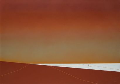 null Henri MOREZ (1922-2017)

Silhouette, fond ocre

Huile sur toile signée en bas...