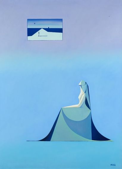 null Henri MOREZ (1922-2017)

Sans titre bleu

Huile sur toile signée en bas à droite...