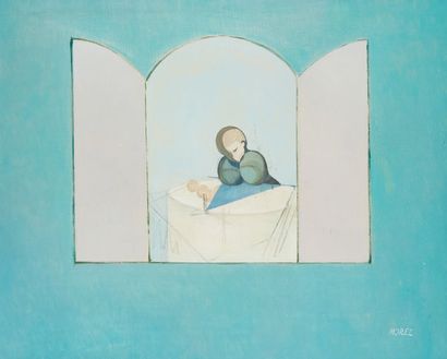 null Henri MOREZ (1922-2017)

La fenêtre 

Huile sur toile signée en bas à droite....