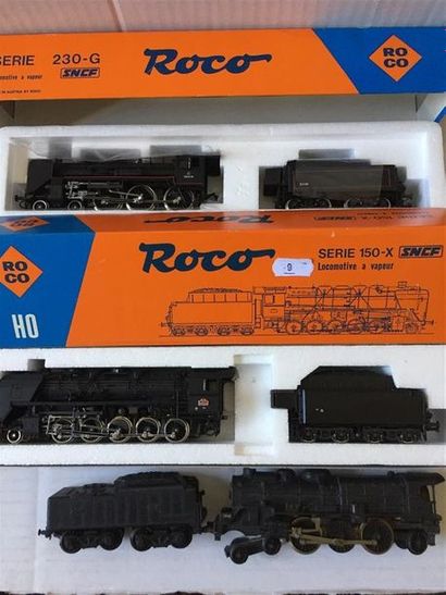 null ROCO : locomotives 150 X SNCF, 230 G SNCF, 231