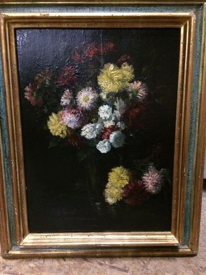 null Marthe Parratt ( XIXe siècle)

bouquet de dahlias

huile sur panneau, signé...