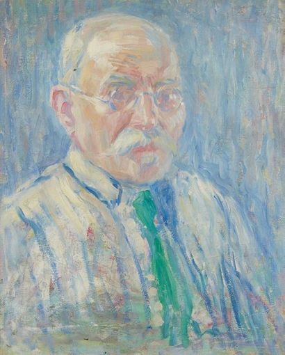 null William MALHERBE (1884-1951)

Portrait d'homme aux lunettes

Toile, cachet de...