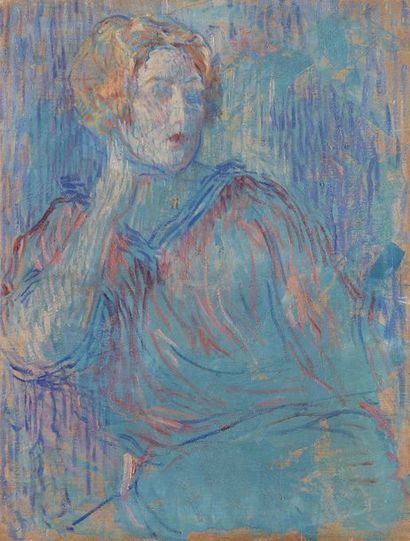 null William MALHERBE (1884-1951)

Etude de femme en bleu

Toile, cachet de la vente...