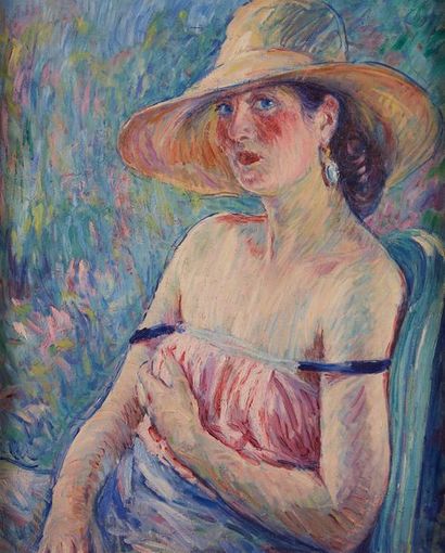 William MALHERBE (1884-1951)

Femme au chapeau

Toile,...