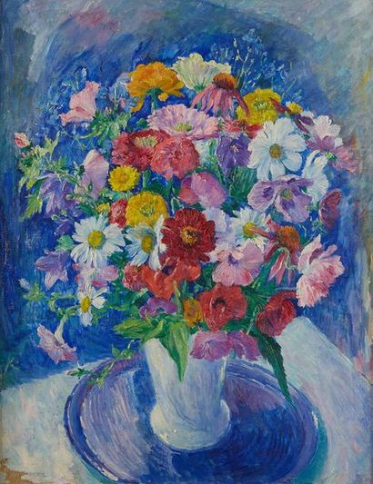 William MALHERBE (1884-1951)

Fleurs

Toile,...