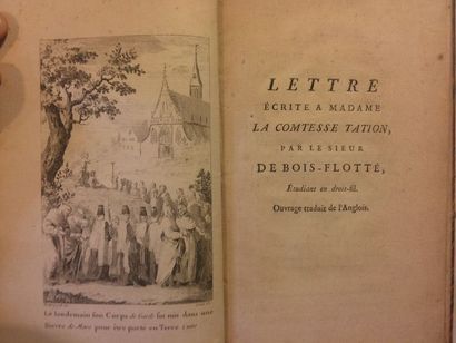null [BIÈVRE (François Georges Maréchal de) ou SUMACEL (Antoine) ?]. Lettre écrite...
