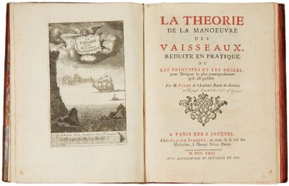 null [MARINE]. PITOT (Henri). La Theorie de la manoeuvre des vaisseaux, reduite en...