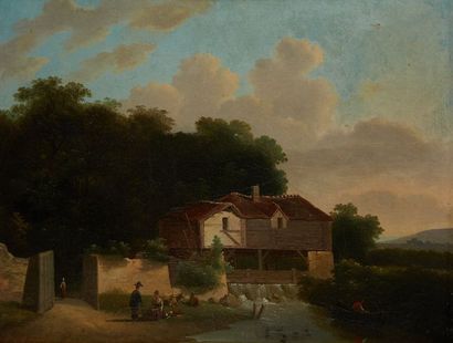 null Philippe BUDELOT (1793-1841)

Paysages animés

Paire d'huiles sur toile, signées...