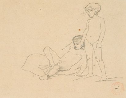 null Eugène FROMENTIN (1820-1876)

Hommes assis - l'homme au puits - études d'enfant

Trois...