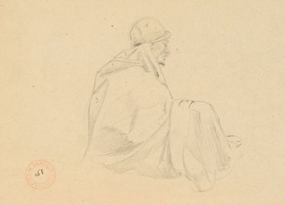 null Eugène FROMENTIN (1820-1876)

Études d'orientaux assis

Deux dessins au crayon...