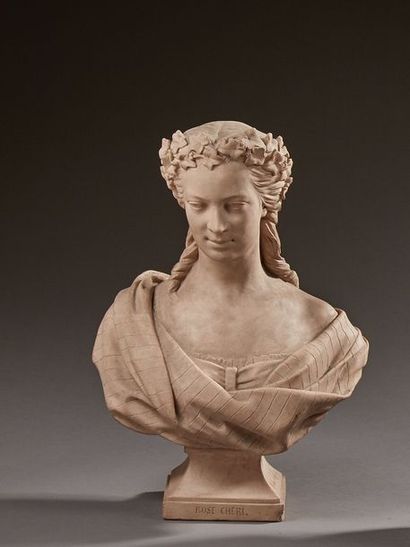 null Pauline BOUFFÉ (1837-?)

Portrait en buste de Rose-Marie Cizos dite Rose-Cheri...