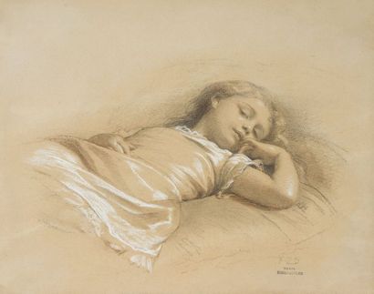 null Fritz ZUBER-BUHLER (1822-1896)

La sieste

Dessin au crayon noir et à l'estompe...