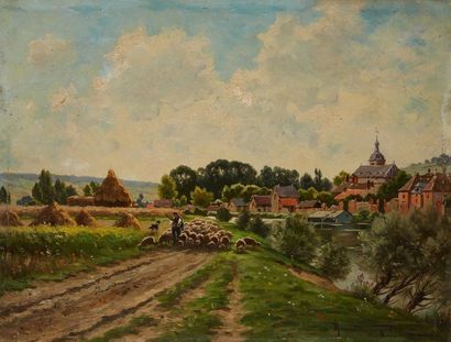 null Armand GUERY (1850 -1912) 

Village de Cumière sur la Marne, près d'Épernay...