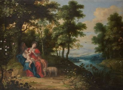 null Adriaen VAN STALBERNT (1580-1662)

Sainte Famille et saint Jean-Bapiste dans...