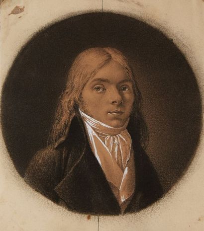 null Ecole FRANCAISE vers 1795

Portrait de jeune homme

Pierre noire, estompe et...