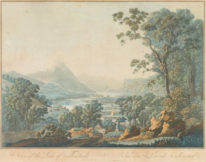 null Johann Heinrich TROLL (1756-1824)

A View of the lake of Wallenstadt. Vue du...
