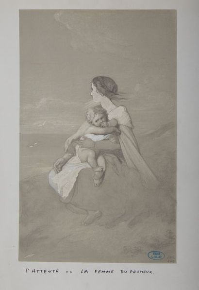 null Louis GALLAIT (Tournai 1810 - Schaerbeek 1887)

Adam et Eve chassés du paradis...