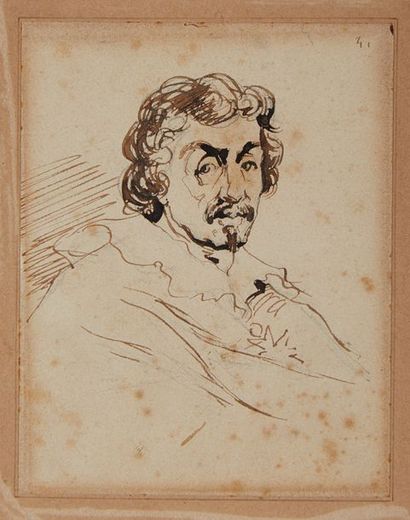 null Ecole FRANCAISE du début du XIXe siècle

Portrait du Caravage

Encre et crayon

11...