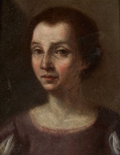 null Ecole FRANCAISE du XVIIe siècle

Portrait de femme à la robe pourpre

Huile...