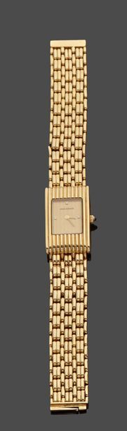 null BOUCHERON

Montre bracelet de dame en or jaune (750 millièmes), modèle « Reflet...