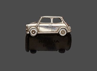 null Voiture miniature Mini Austin en argent.

Poids brut : 15 g - Longueur : 3,5...