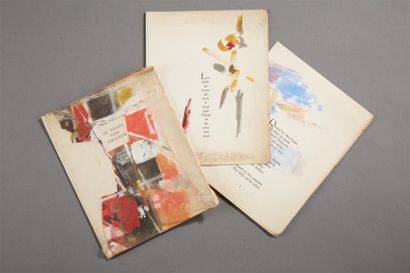 null Pierre SEGHERS (1906-1987)
Six Poèmes pour Véronique, recueil de poèmes illustré...