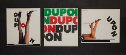 null Roman CIESLEWICZ (1930-1996)
Dupon, projet d'affiche publicitaire, laboratoire...