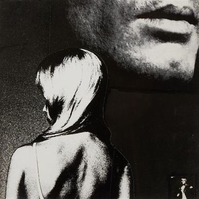 null Roman CIESLEWICZ (1930-1996)
Sans titre, femme de dos
Photo, Photomontage, signé...