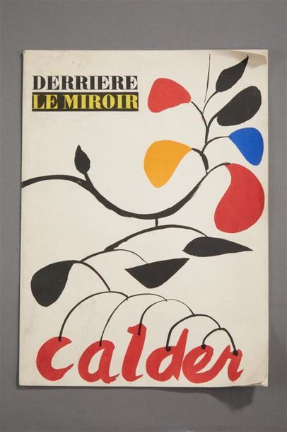 null Alexandre CALDER. Derrière Le Miroir N° 69 - 70. Calder, Maeght 1954 In folio...