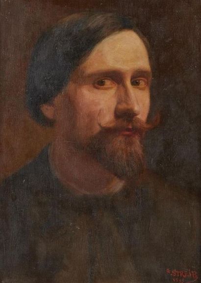 Georges Joseph STREIB (1869-1940)
Autoportrait...