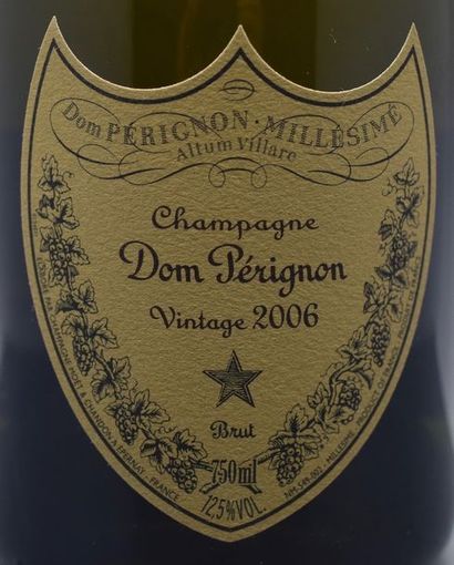 null 1 bouteille CHAMPAGNE "Dom Pérignon", Moët & Chamdon 2006 