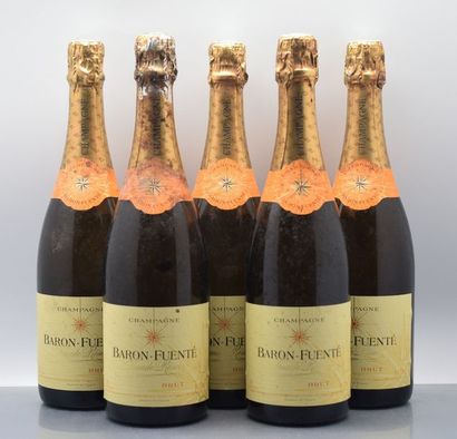 null 5 bottles CHAMPAGNE Baron Fuenté Sold in collaboration with the SVV Euvrard...