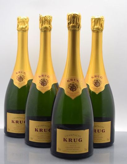 null 6 bouteilles CHAMPAGNE "Grande Cuvée", Krug Vendu en collaboration avec la SVV...