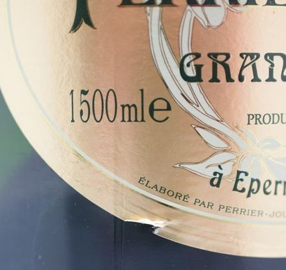 null 5 magnums CHAMPAGNE "Grand Brut", Perrier Jouët (cases) Sold in collaboration...