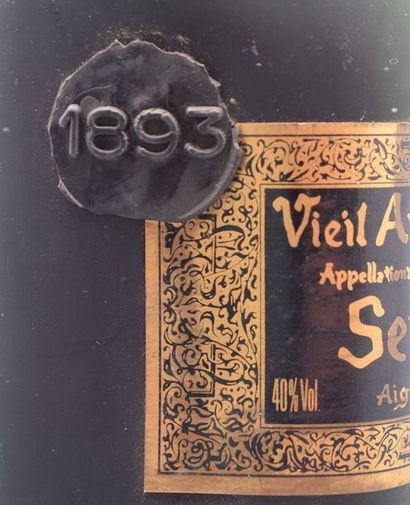 null 1 bottle ARMAGNAC Sempé 1893 