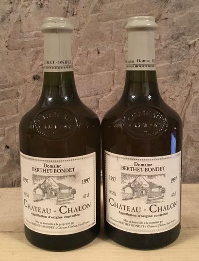 2 bottles CHÂTEAU-CHALON Berthet-Bondet ...
