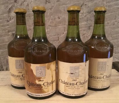 4 bottles CHÂTEAU-CHALON Fruitière Vinicole...