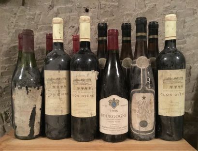 12 bottles MISCELLANEOUS WINES (Pinot du...