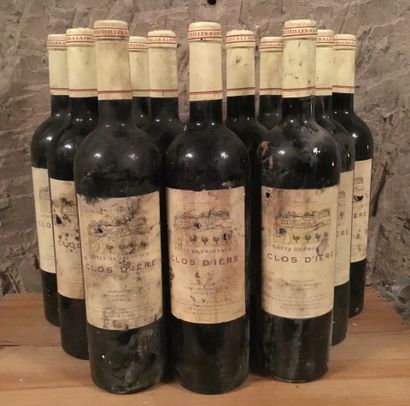 12 bottles CÔTES DE PROVENCE Clos d'Ière...