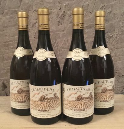 4 bottles VOUVRAY, Moelleux 